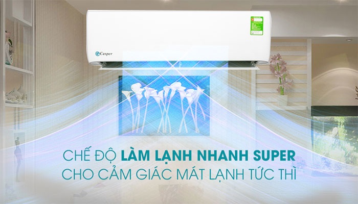 Điều hòa Casper 2 chiều 24000btu inverter GH-24IS33