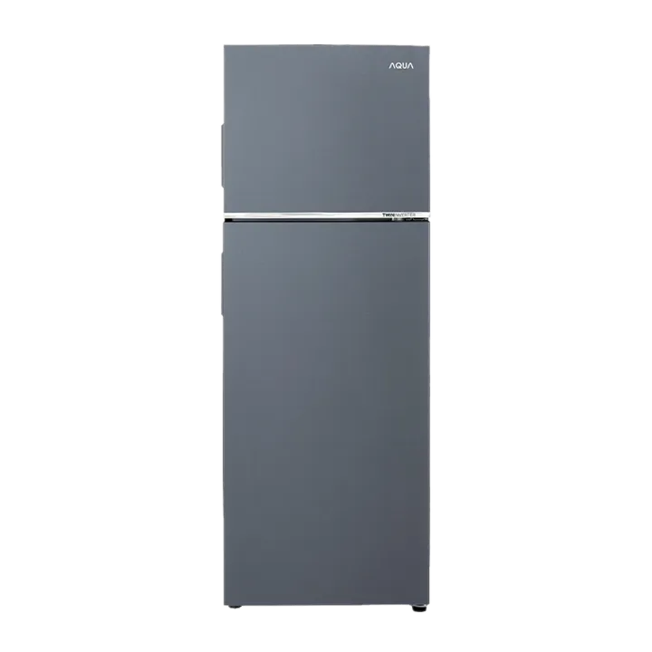 Tủ lạnh AQUA Inverter 283 lít AQR-T299FA(SL) màu xám