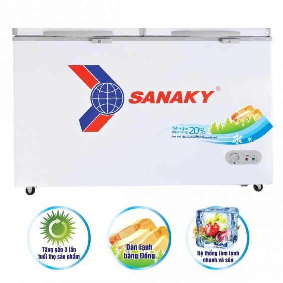 tủ đông sanaky vh-2599w1 250 lít