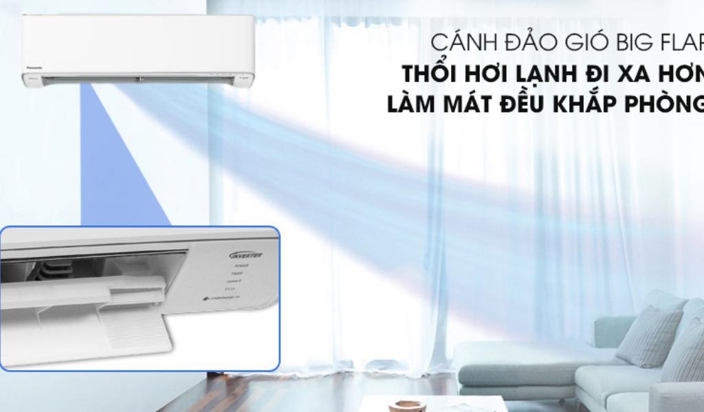 Cánh quạt to làm mát đều Cánh quạt to làm mát đều