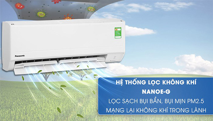 Chế độ Nanoe-G điều hòa Panasonic là gì