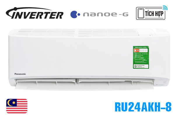 Panasonic RU24AKH-8, Điều hòa Panasonic 1 chiều 24.000BTU inverter