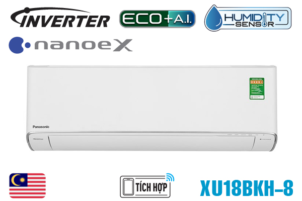 Điều hòa Panasonic CU/CS-XU18BKH-8 18000 BTU 1 chiều inverter