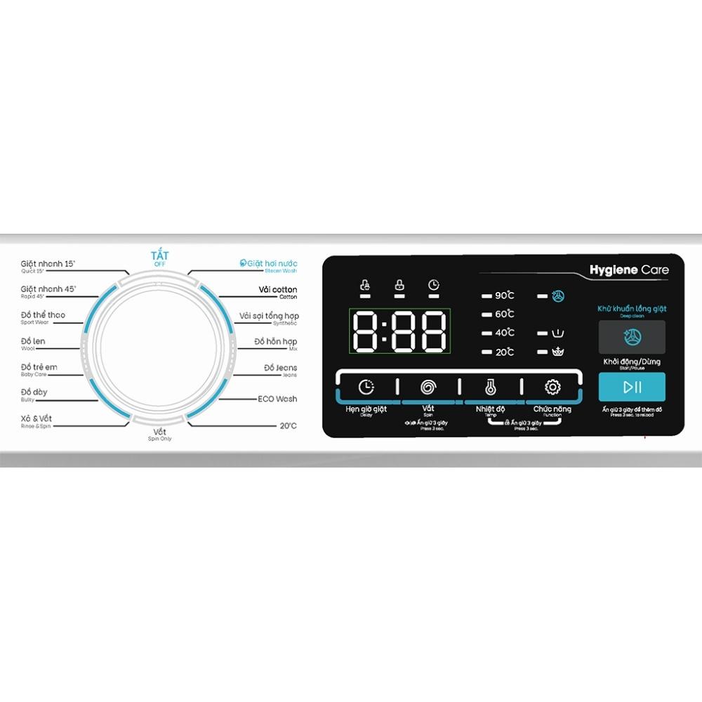 Máy giặt Casper WF-105I140BWC 10.5 Kg inverter (New)