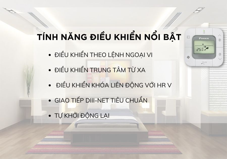 Máy lạnh Daikin giấu trần dòng Inverter tiêu chuẩn Model FBFC100DVM9 RZFC100DVM BRC2E61