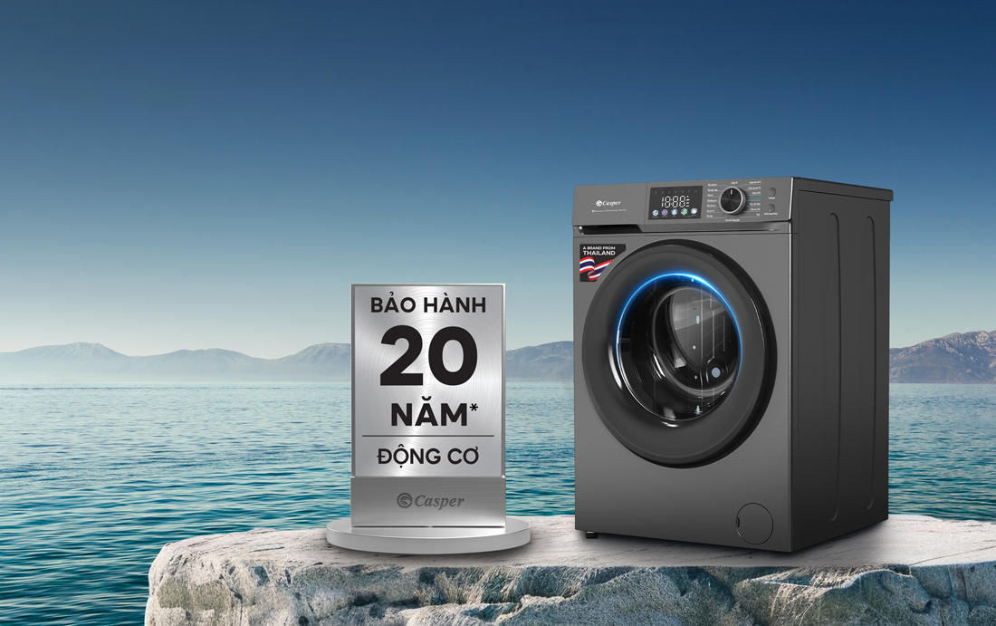 Máy giặt Casper Inverter 12.5 kg WF-D125VGR1