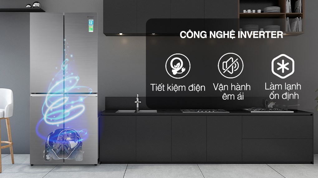 Tủ lạnh Casper Inverter 462 lít RM-520VT - Công nghệ tiết kiệm Tủ lạnh Casper Inverter 462 lít RM-520VT - Công nghệ tiết kiệm