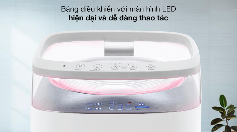 Máy lọc không khí Casper AP-500MAI - Bảng điều khiển Máy lọc không khí Casper AP-500MAI - Bảng điều khiển