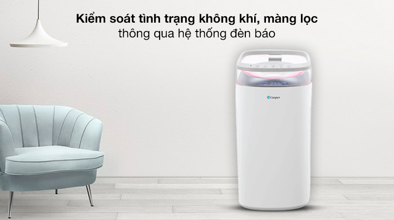 Máy lọc không khí Casper AP-500MAI - Hệ thống đèn báo Máy lọc không khí Casper AP-500MAI - Hệ thống đèn báo