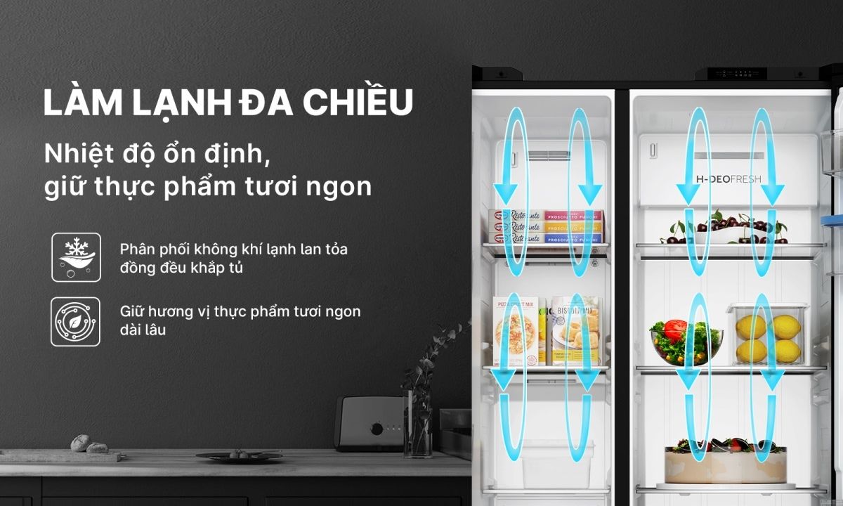 Tủ lạnh Aqua Inverter 646 lít AQR-S682XA(FS)